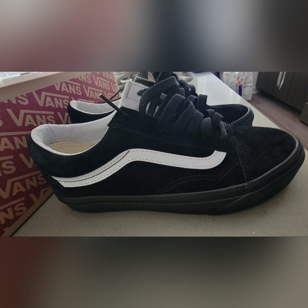 Vans Old Skool Black Pig Suede - Picture 7 of 7